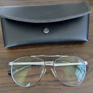 Persol PO 2453V 57 Eyeglasses 518 Silver